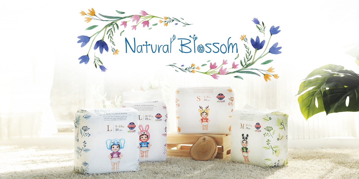 Natural Blossom Diapers