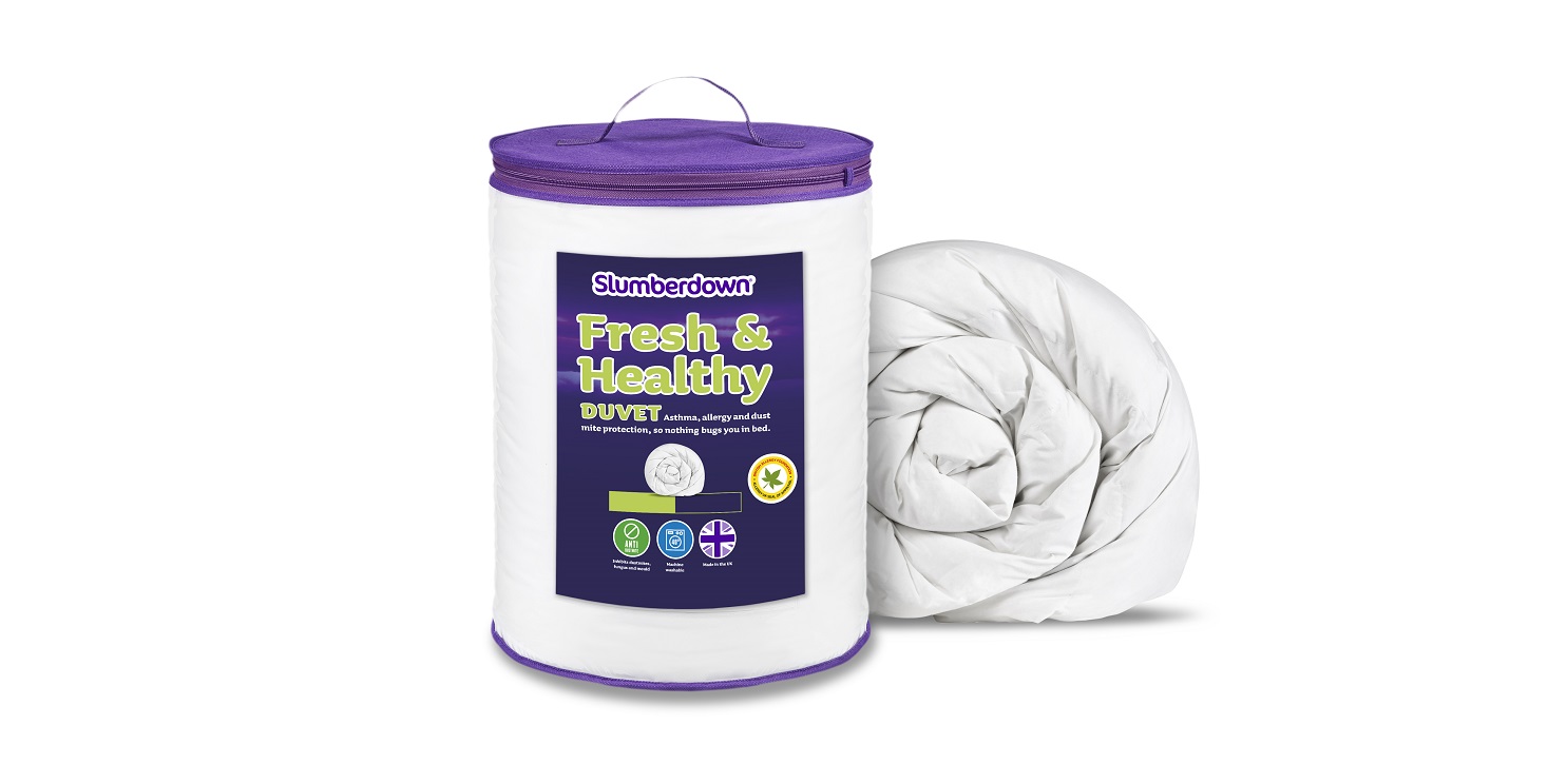 slumberdown fresh and healthy mattress protector double