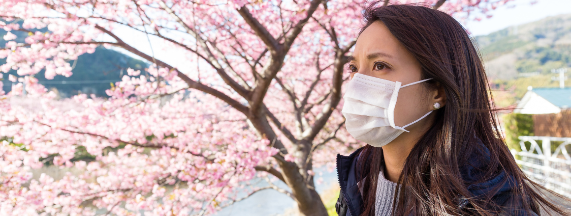 How face masks can limit exposure to pollen 