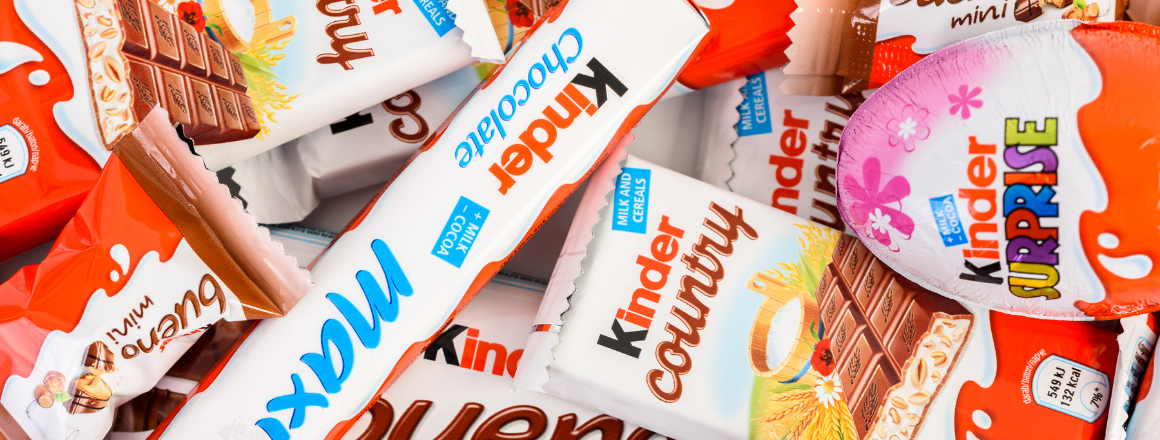 Ferrero recalls a selection of Kinder products