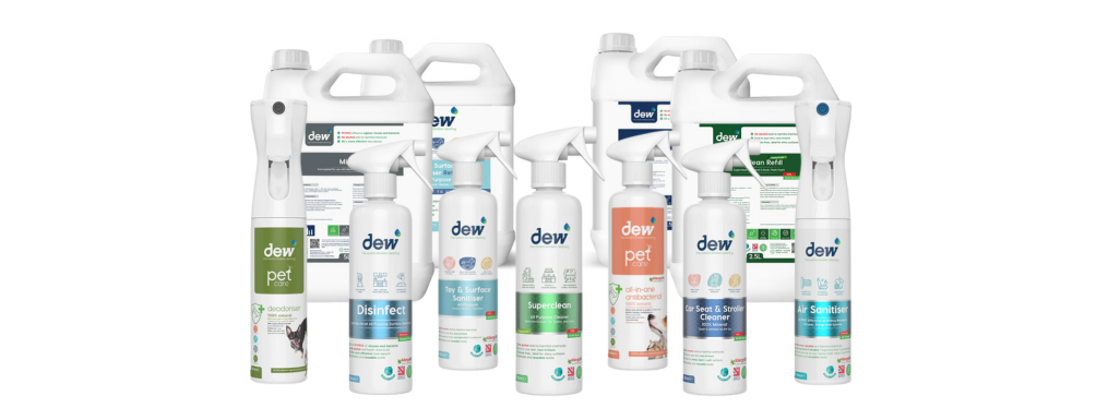 Dew Cleaning Products Range