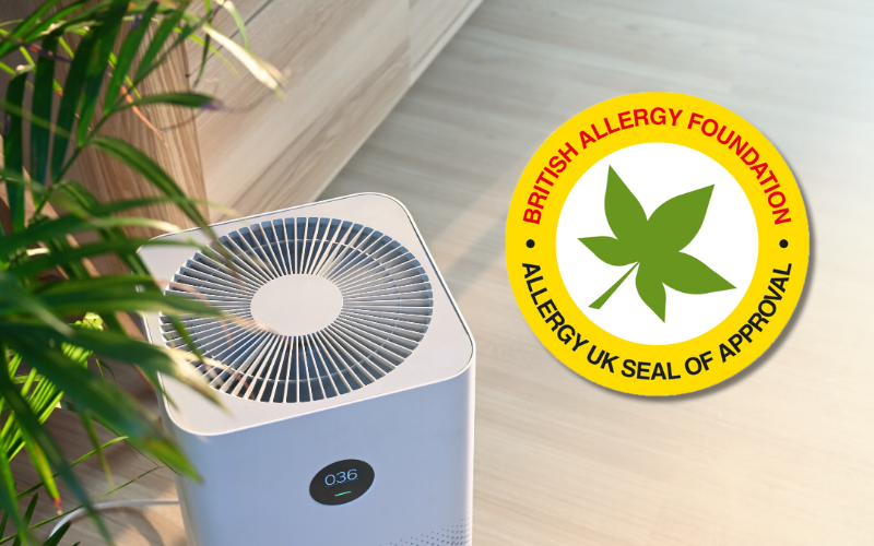 Allergy UK approved air purifiers