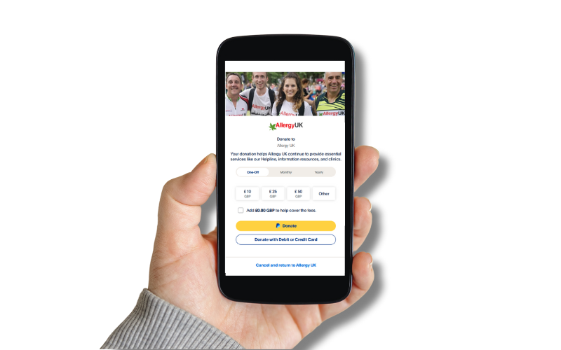 Donate to Allergy UK